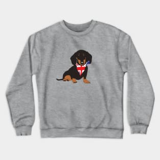 Great British Sausage Dog Crewneck Sweatshirt